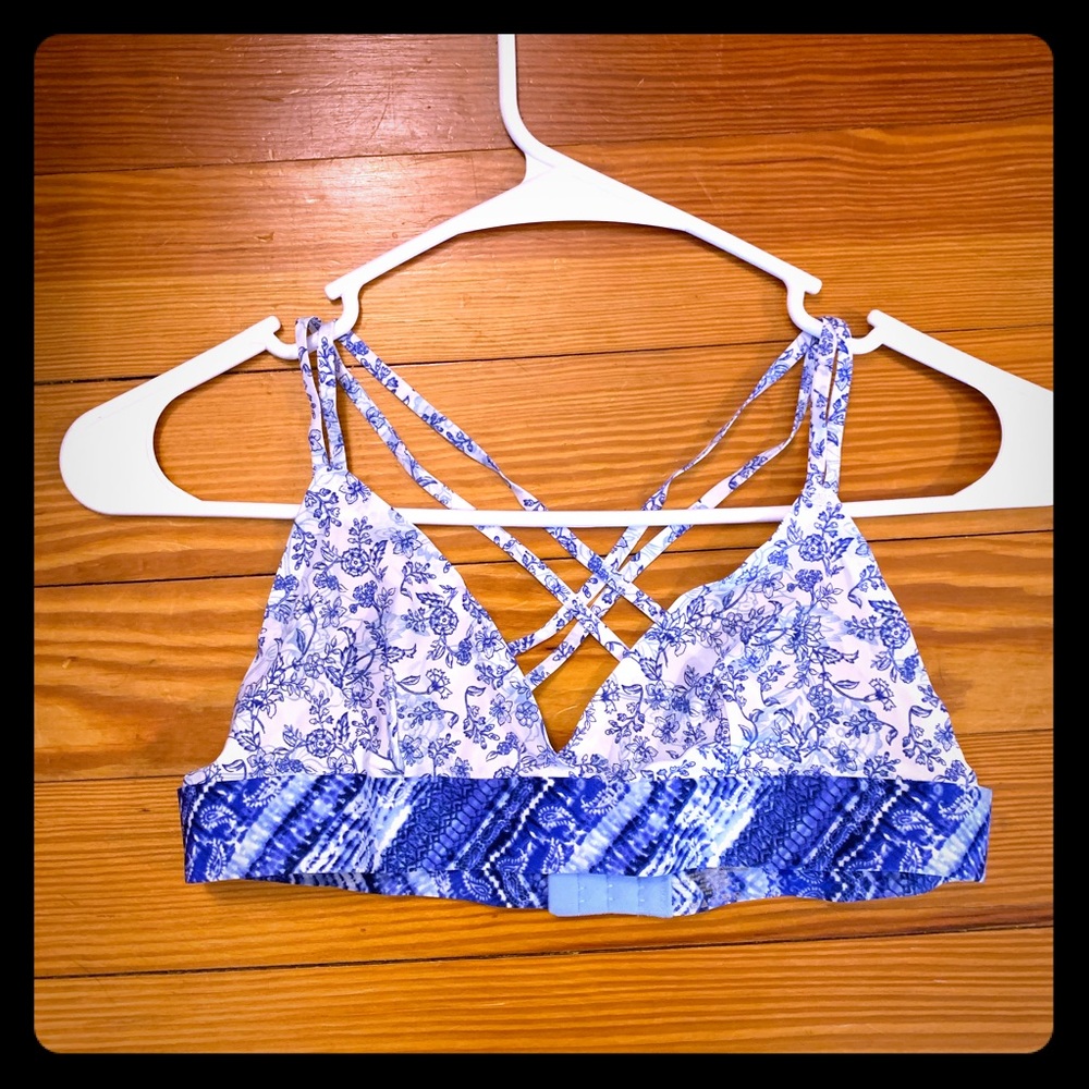 Sam Edelman Blue Bra/Bralette, sz. M, NWOT